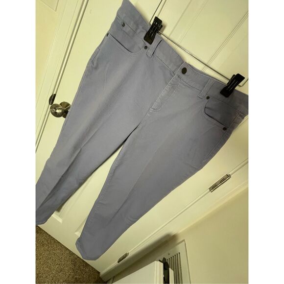 Talbots women’s simply flattering 5 pocket blue jeans size 16 - Picture 1 of 6